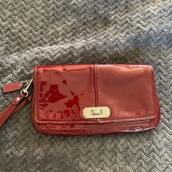 Red coach satchel - Picture 1 of 4